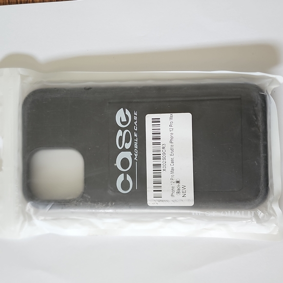 3 For $9 - iPhone 12 Pro Max Cell Phone Case, 6.7 inches, Black color - Picture 3 of 4